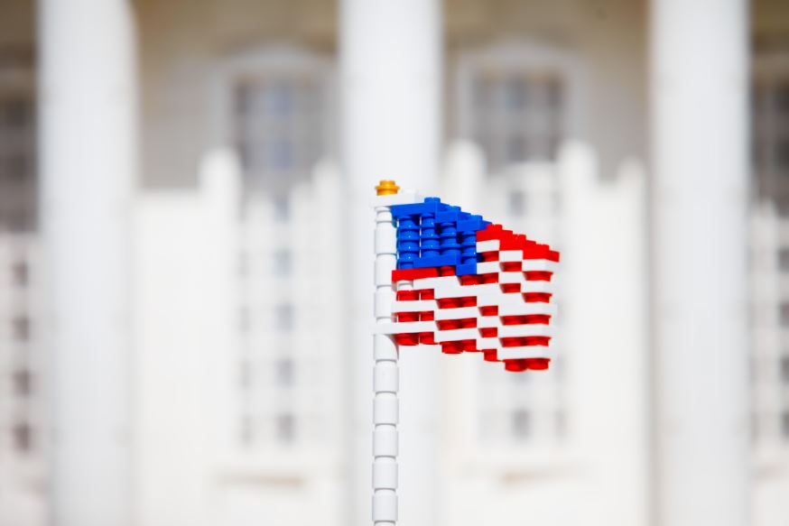 LEGO American Flag