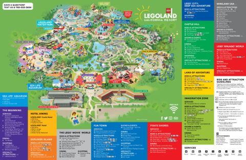 LEGOLAND Maps » LEGOLAND in Florida