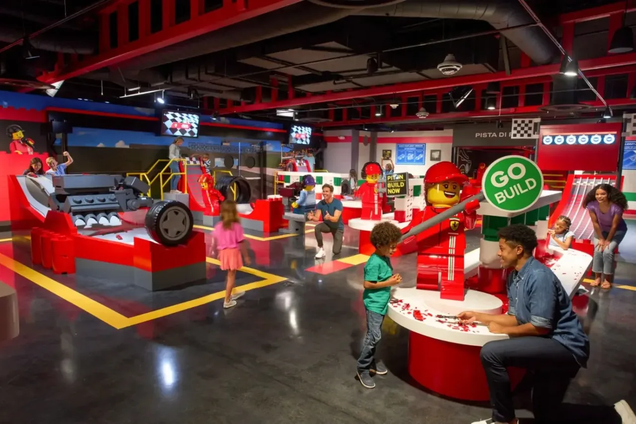 LEGOLAND Florida - LEGO Ferrari “Build and Race” experience