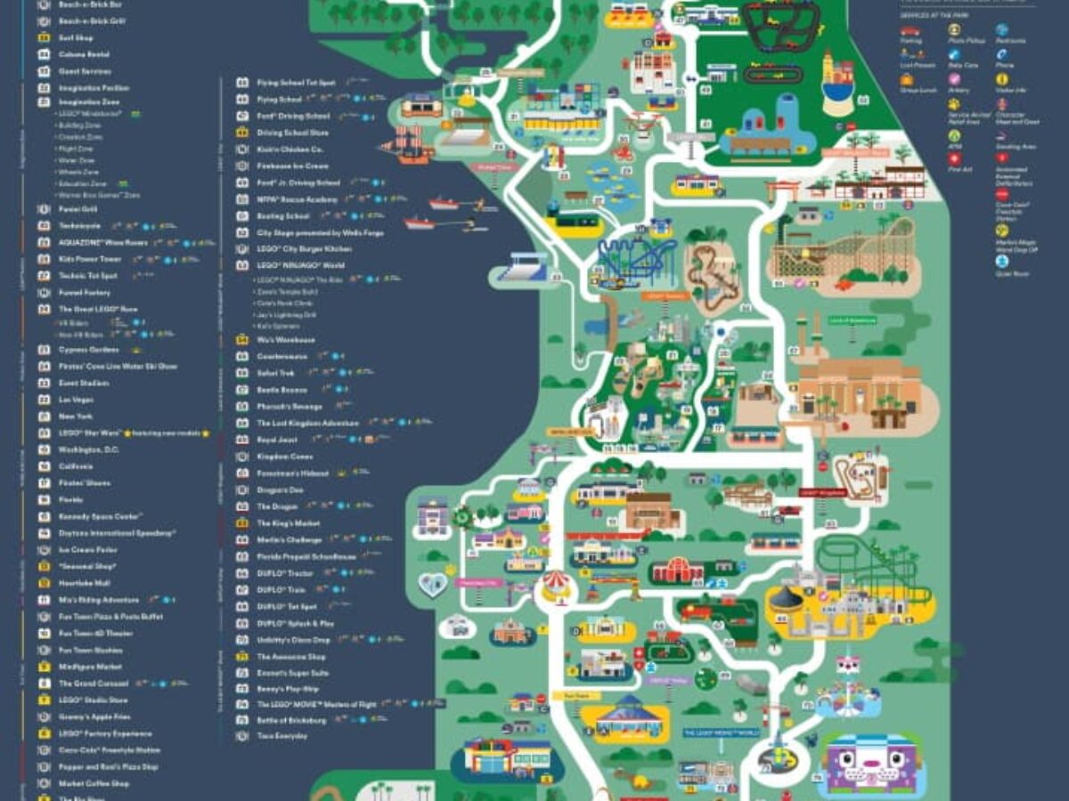 Legoland Map 2025 Tyler Long