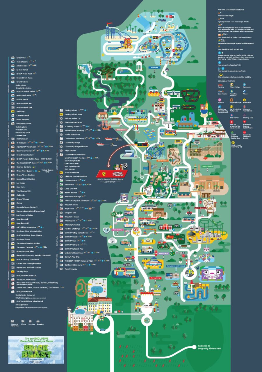 LEGOLAND Florida Map 2026: Free PDF Download Inside 🗺️ 1 LEGOLAND Florida Park Map