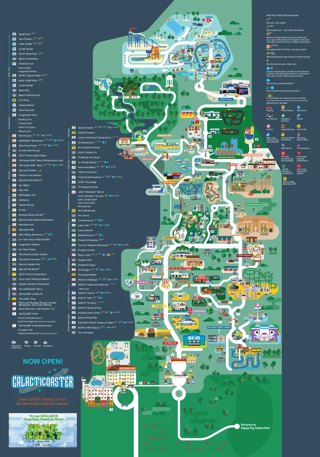 LEGOLAND Florida Map 2026: Free PDF Download Inside 🗺️ 2 LEGOLAND Florida park map preview