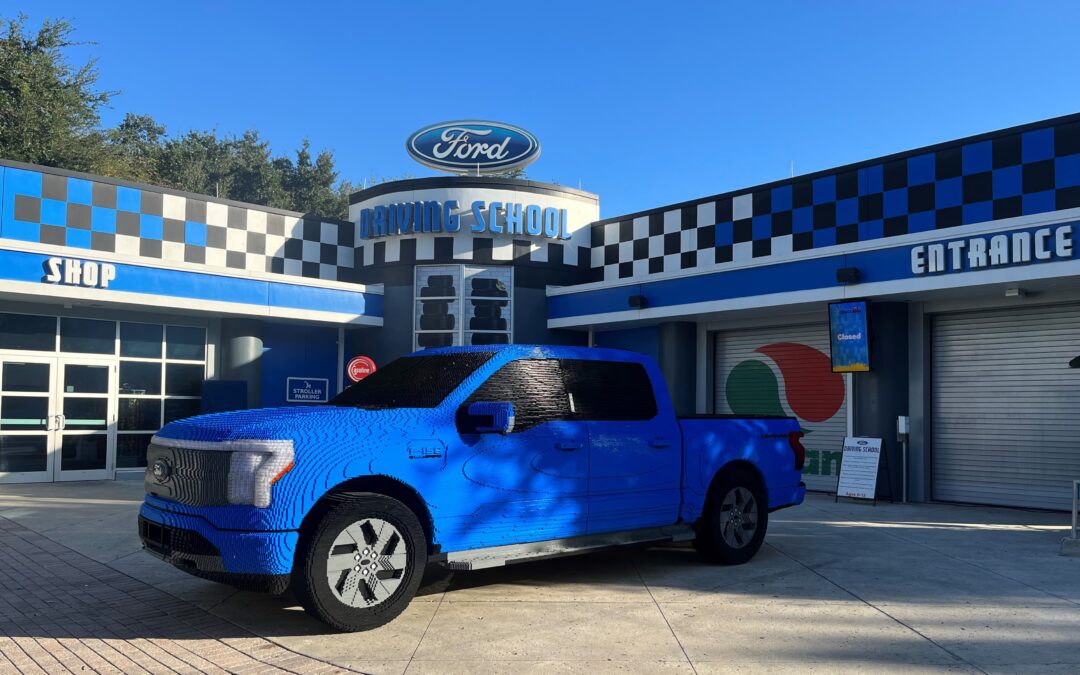 LEGOLAND Florida Resort Unveils New Life-Size Ford F-150 Lightning Truck
