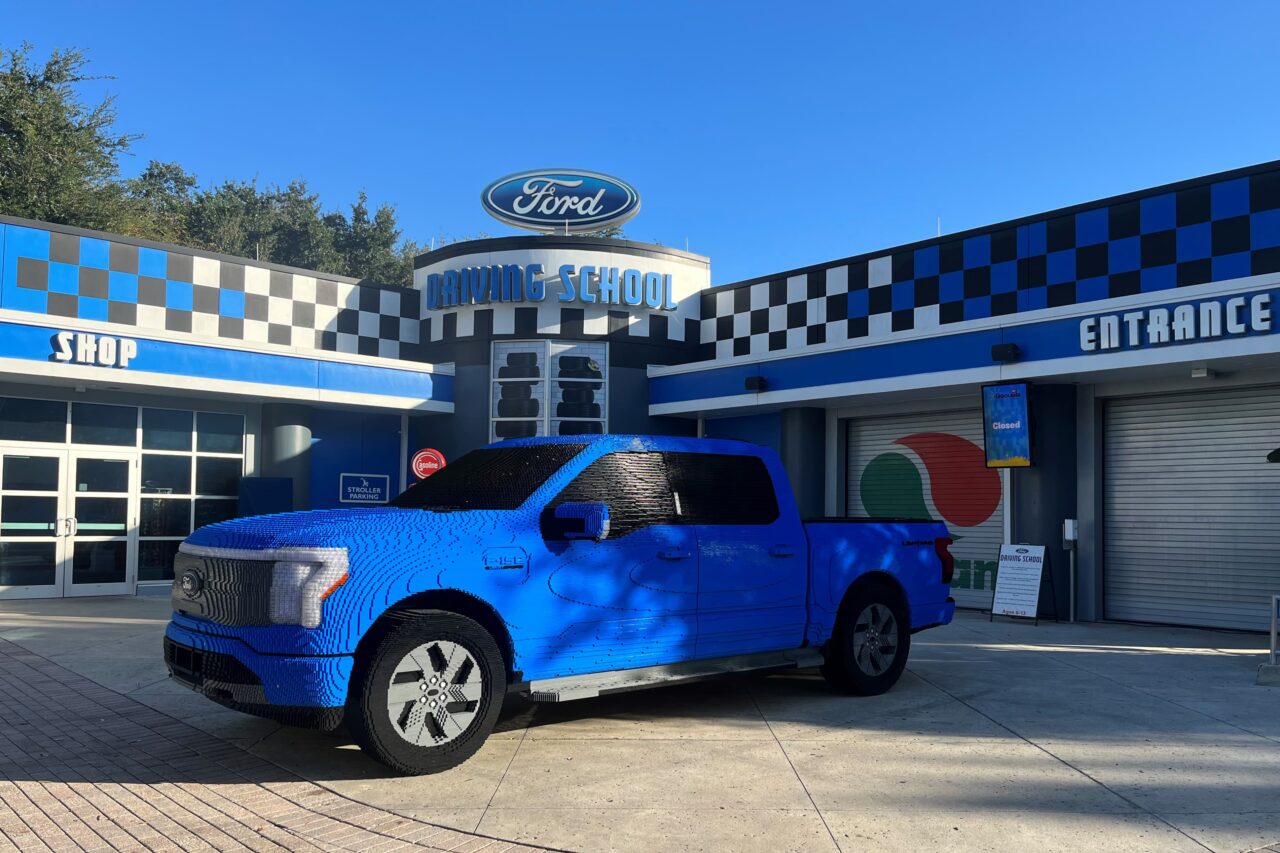 LEGOLAND Florida Resort - Ford F-150 Lightning LEGO Brick Build
