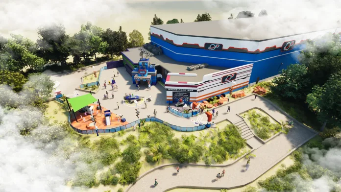 LEGOLAND Florida Space Theme Coaster artist concept