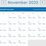 LEGOLAND Florida Theme Park November 2022 Hours