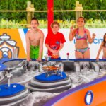 LEGOLAND Florida: A group of children enjoying the water play area at LEGOLAND Florida.