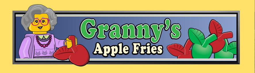 LEGOLAND Granny Smith Apple Fries