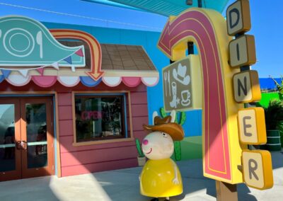 Miss Rabbit's Diner Peppa Pig Theme Park