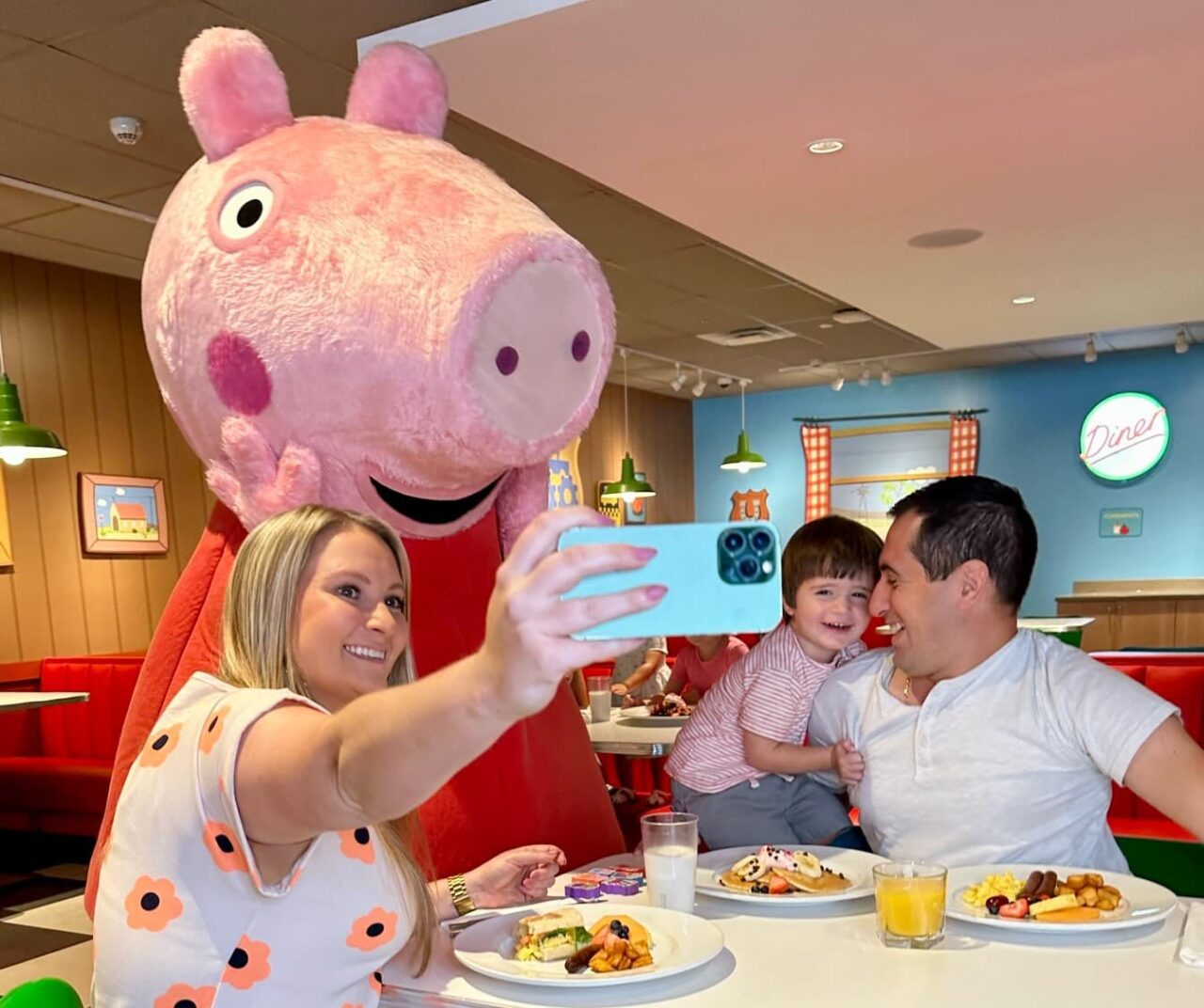 Breakfast with Peppa at Peppa Pig Theme Park Florida