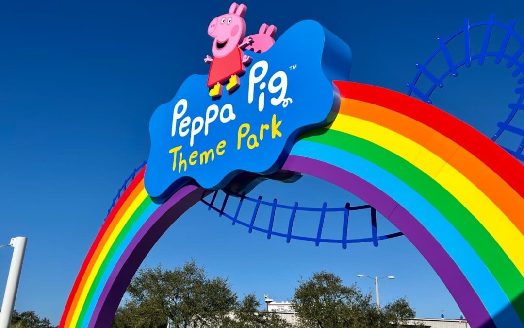 Storm damage forced the Peppa Pig Theme Park to close