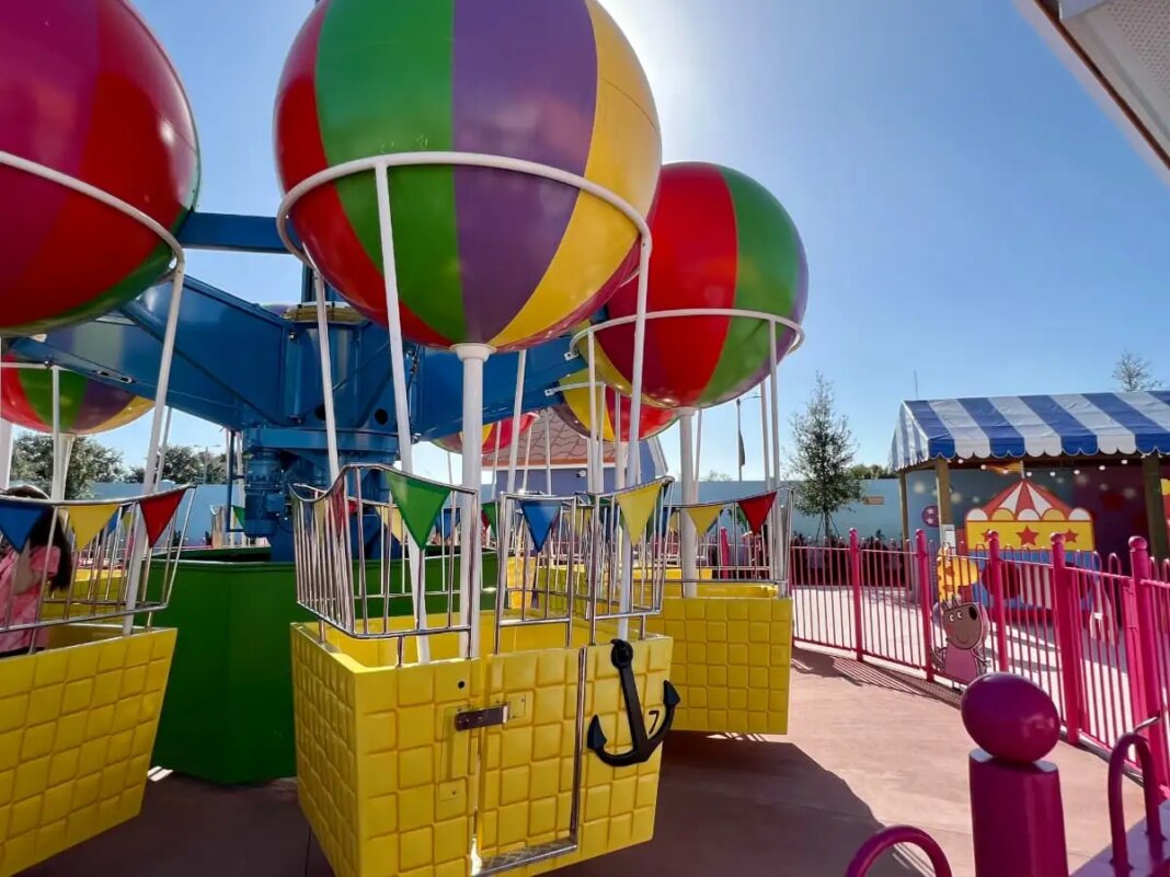 Peppa Pig Theme Park Florida 2026: Complete Guide for Families 3 Peppa Pig's Balloon Ride at Peppa Pig Theme Park, LEGOLAND Florida