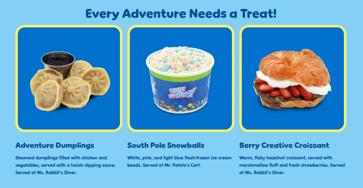 Pig Family Travel Adventure Comes to Peppa Pig Theme Park Florida 4 Pig Family Travel Adventure food and treats