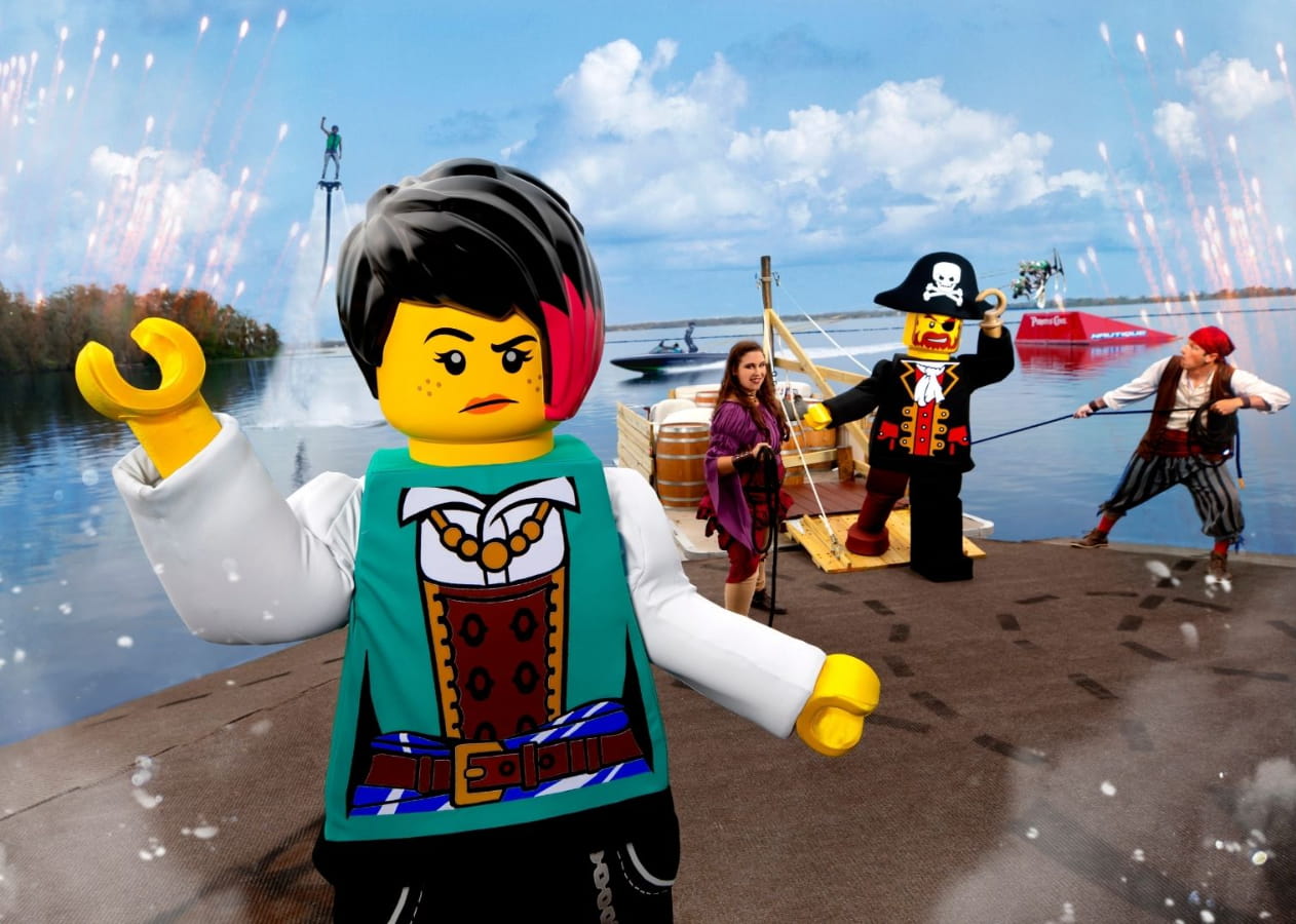 Pirate Brickbeard’s Watersports Stunt Show LEGOLAND Florida