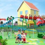 RENDERING Daddy Pig’s Roller Coaster Peppa Pig Theme Park Florida