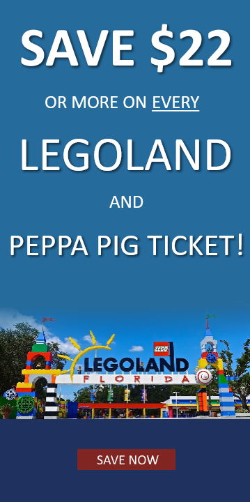 Save $22 on every LEGOLAND Tickets