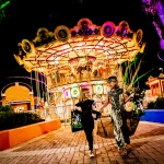 Children at the Brick-or-Treat Creepy Carousel