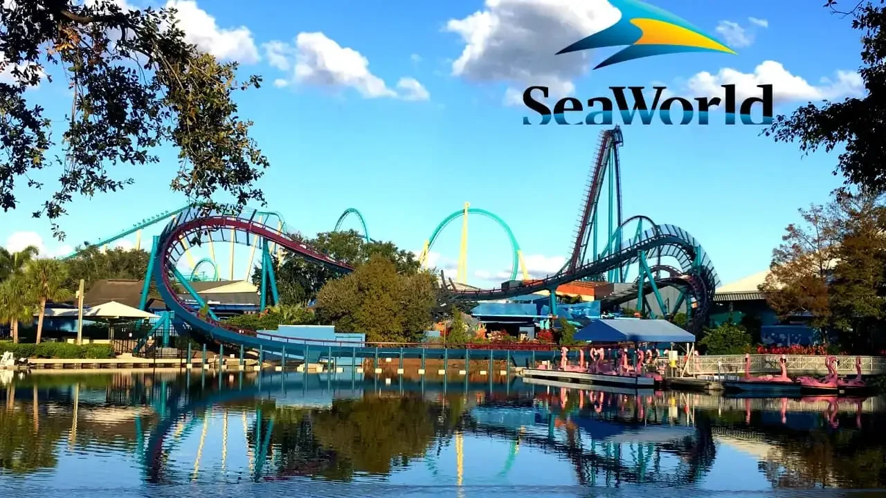 Orlando Theme Park Discount Tickets 2026: Save Up to 40% 3 SeaWorld Orlando roller coaster beside the waterfront